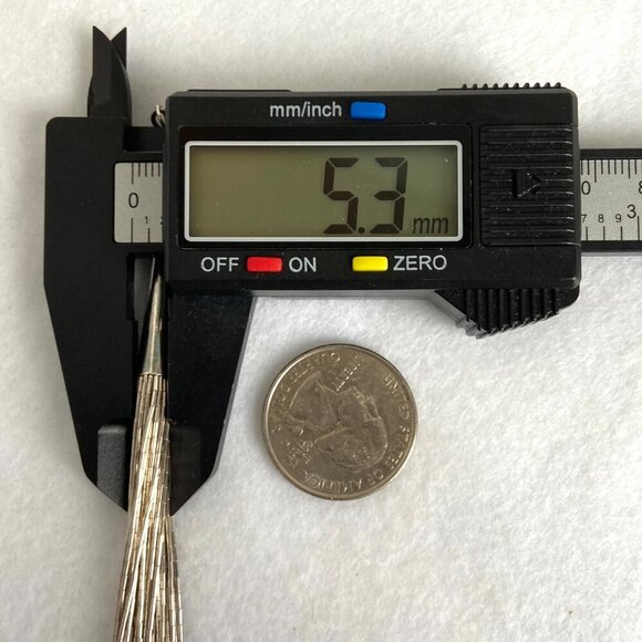 VTG Sterling Silver 925 Beaded Liquid Silver Multi Strand Layered Necklace 20.5" - Picture 14 of 16